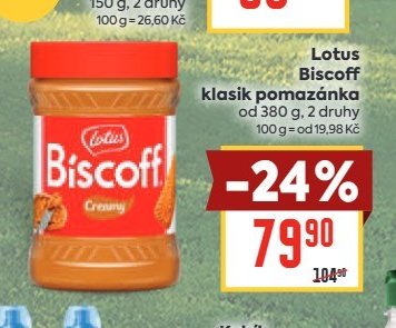 Lotus Biscoff klasik pomazánka
