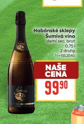 Habánské sklepy Šumivá vína