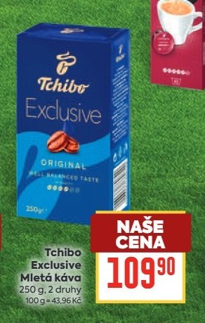 Tchibo Exclusive Mletá káva