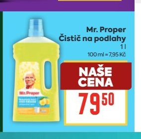 Mr. Proper Čistič na podlahy