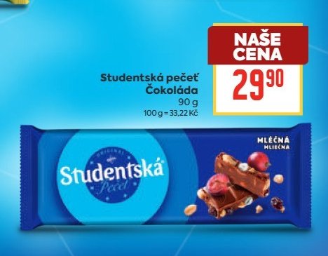 Studentská pečeť Čokoláda