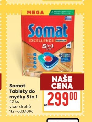 Somat Tablety do myčky 5 in 1
