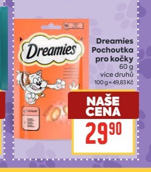 Dreamies Pochoutka pro kočky