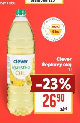 Clever Řepkový olej