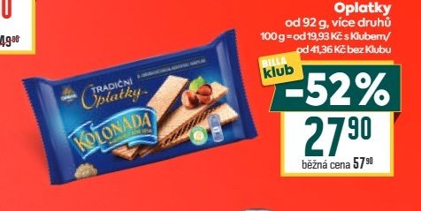 Kolonáda Oplatky