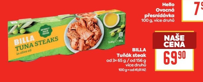 BILLA Tuňák steak