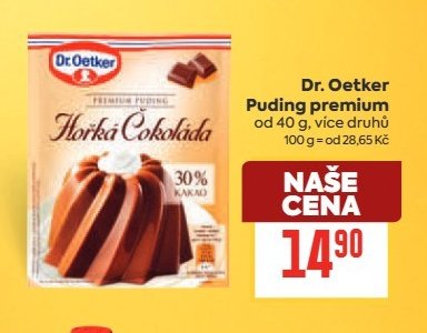 Dr. Oetker Puding premium
