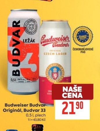 Budweiser Budvar Originál, Budvar 33