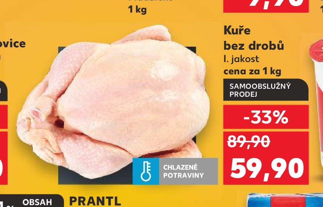 Kuře bez drobů