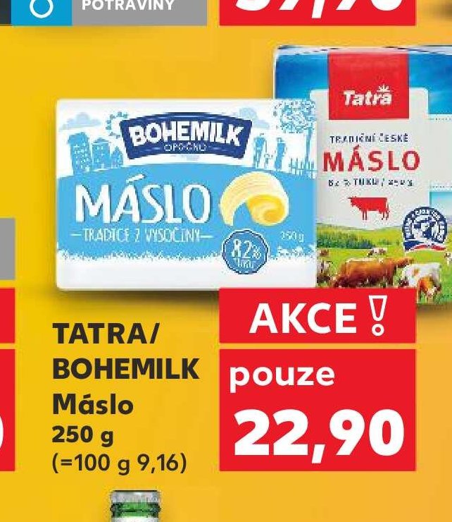 TATRA/BOHEMILK Máslo