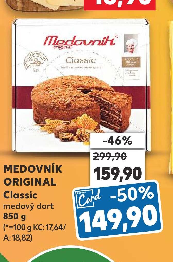 MEDOVNÍK ORIGINAL Classic medový dort