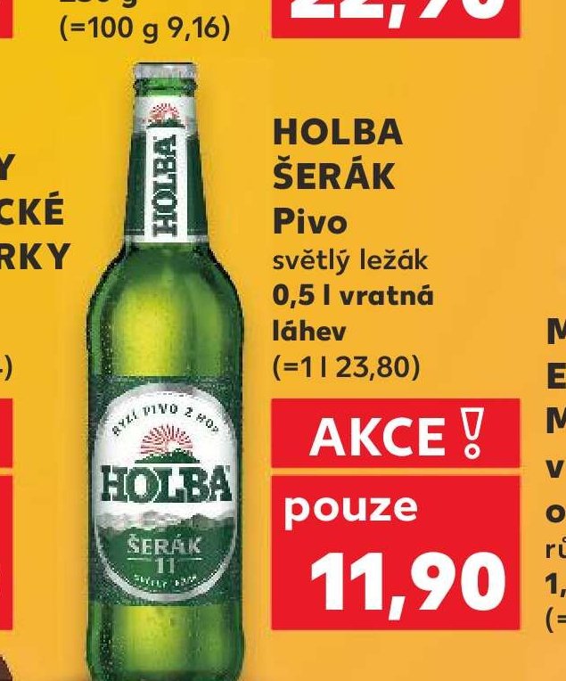 HOLBA ŠERÁK Pivo