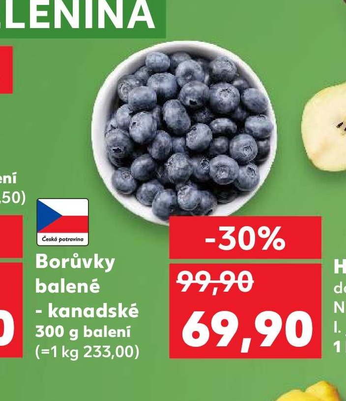 Borůvky balené - kanadské