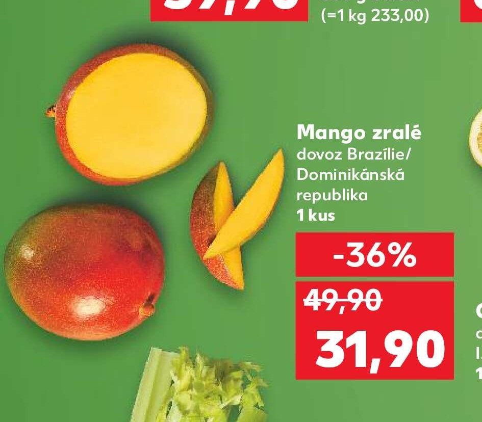 Mango zralé