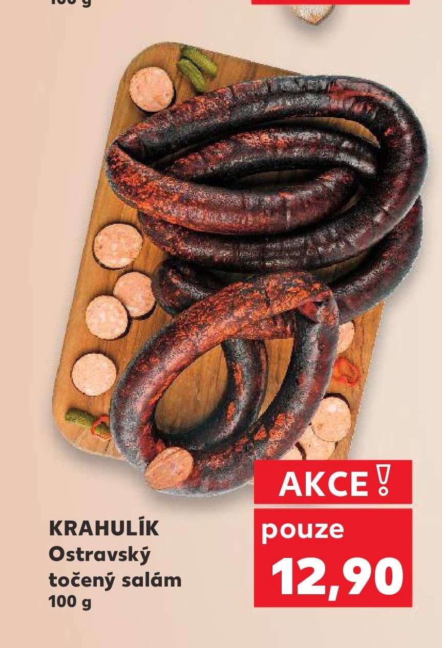 KRAHULÍK Ostravský točený salám