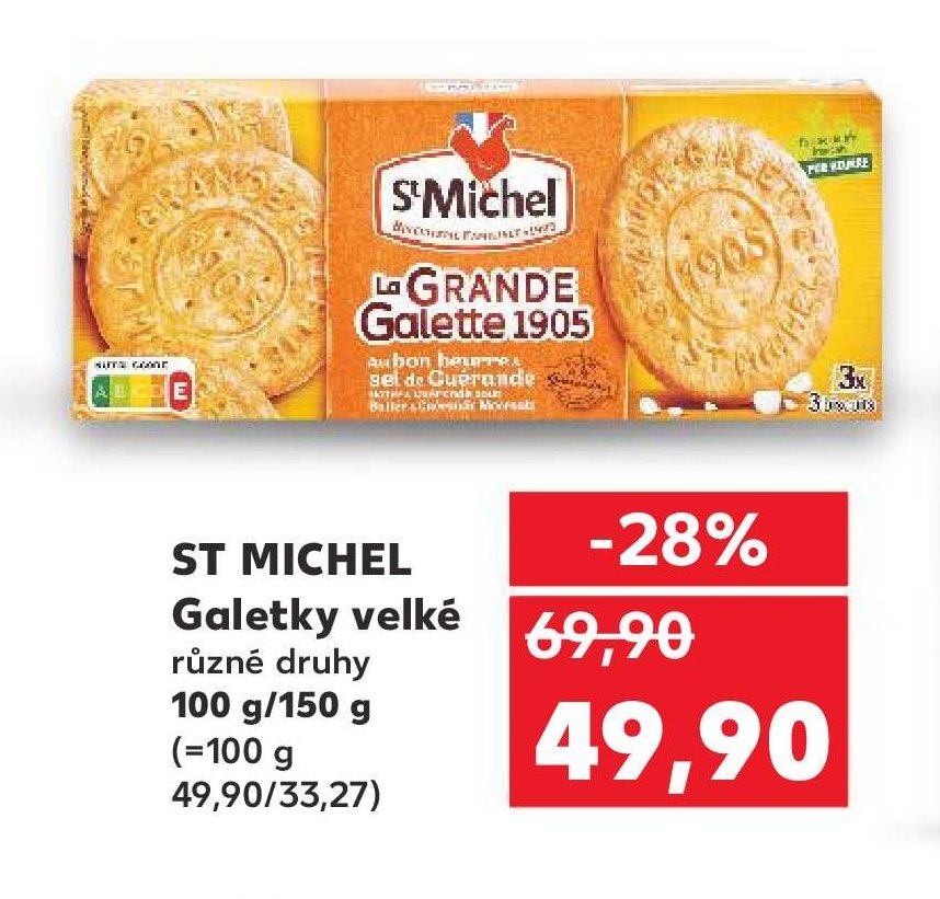 ST MICHEL Galetky velké různé druhy 100 g/150 g