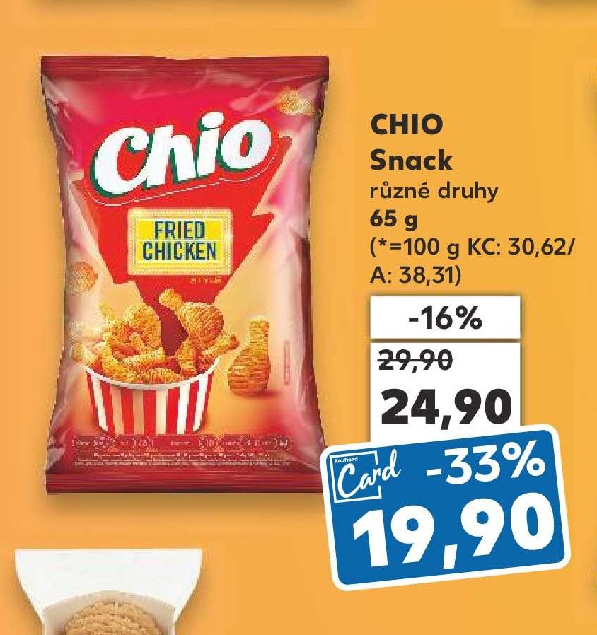Chio Snack různé druhy