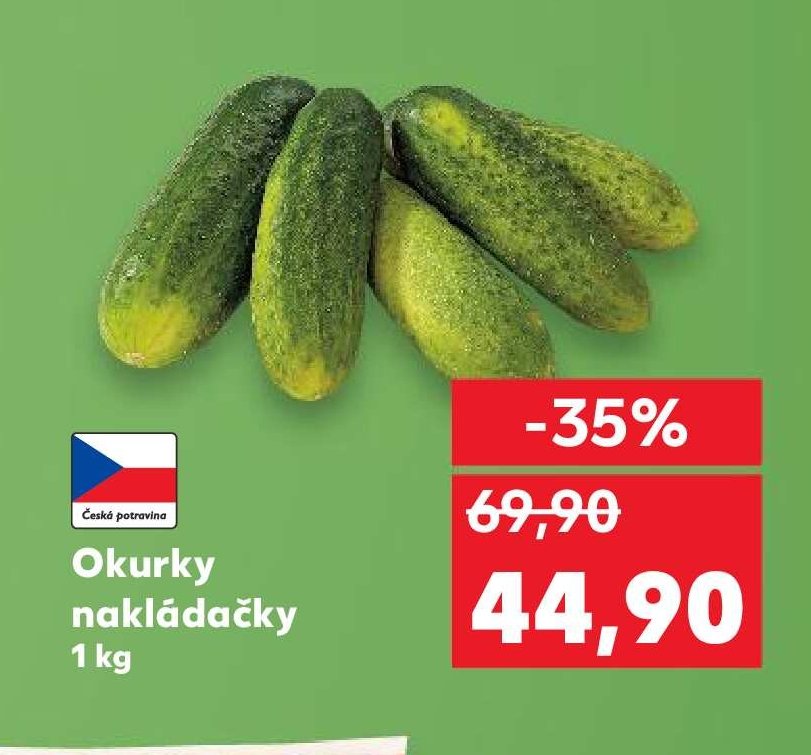 Okurky nakládačky 1 kg