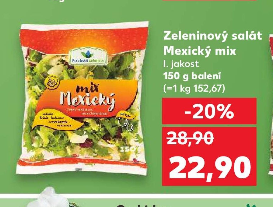 Zeleninový salát Mexický mix 150 g