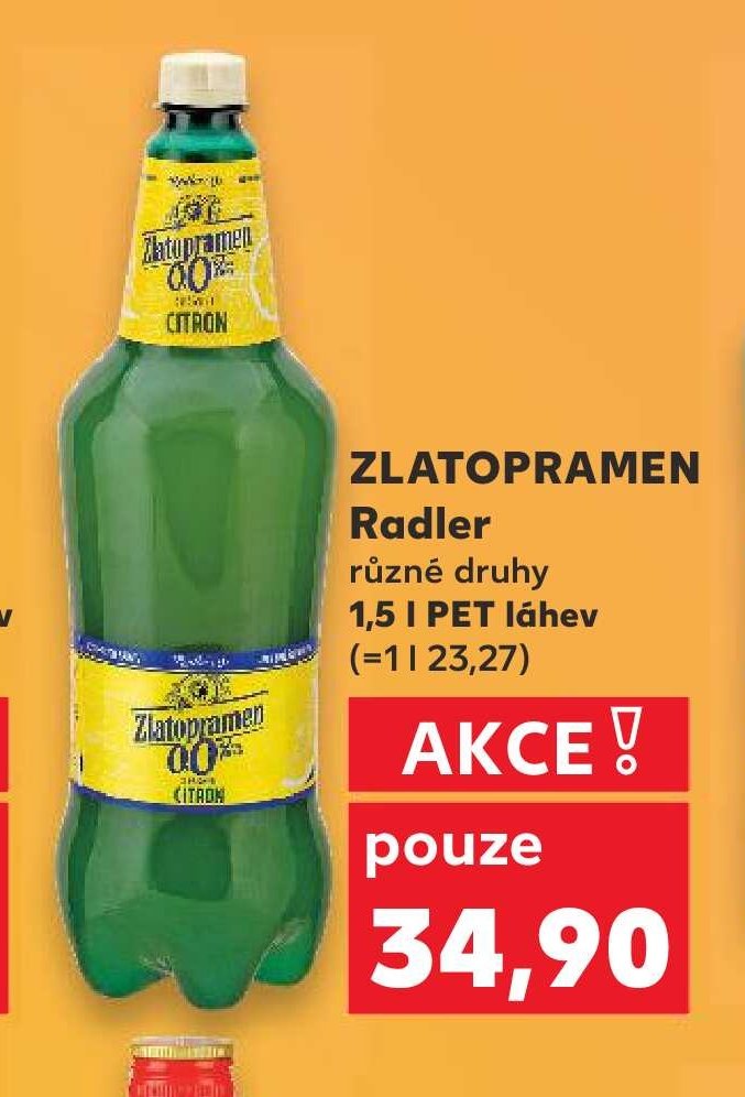 Zlatopramen Radler