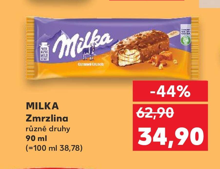 MILKA Zmrzlina různé druhy
