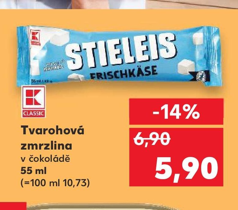 Tvarohová zmrzlina v čokoládě
