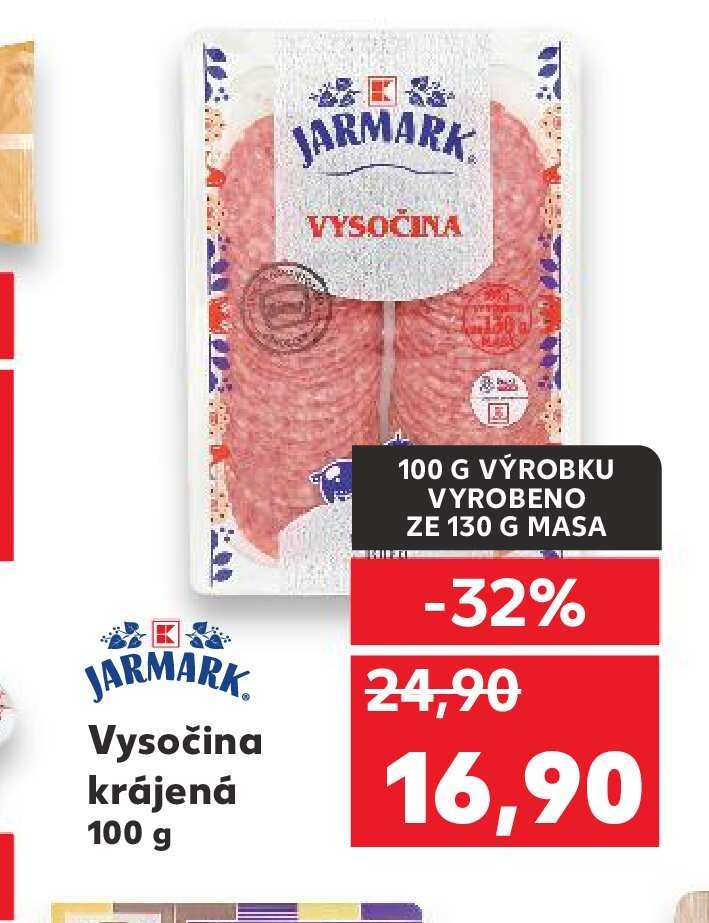 JARMARK Vysočina krájená 100 g