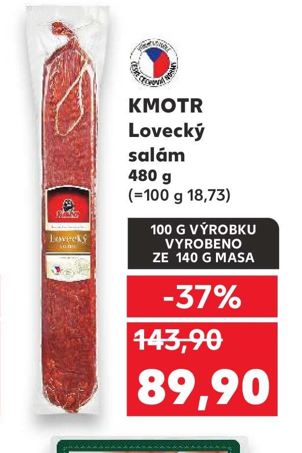 KMOTR Lovecký salám 480 g