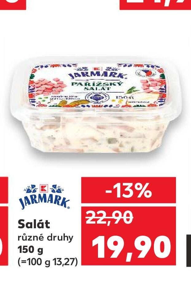 JARMARK Salát různé druhy 150 g