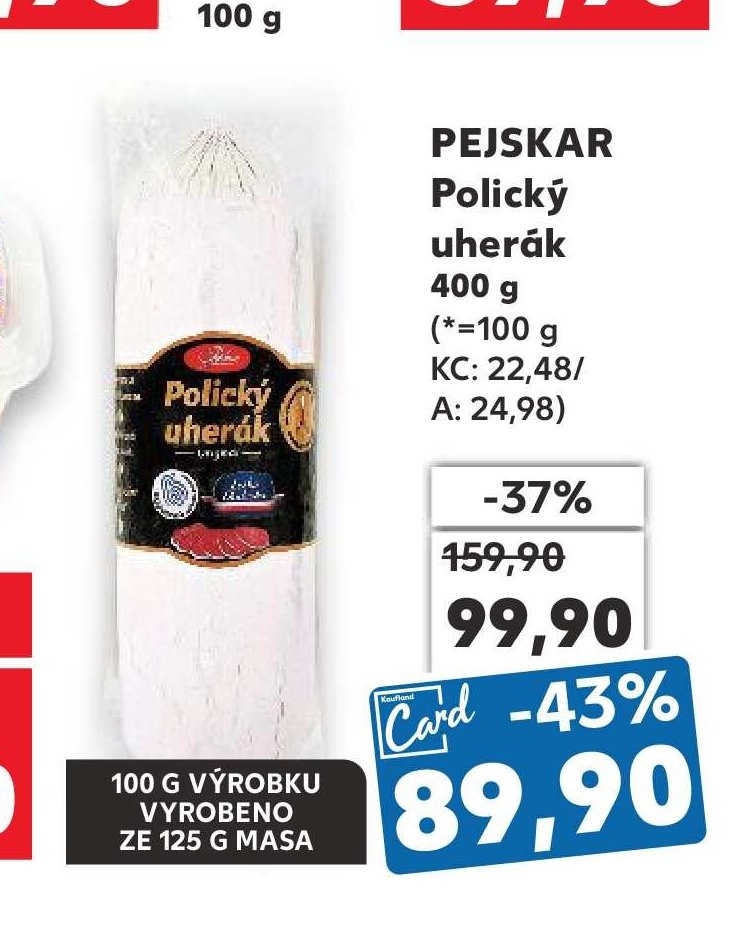 PEJSKAR Polický uherák 400 g