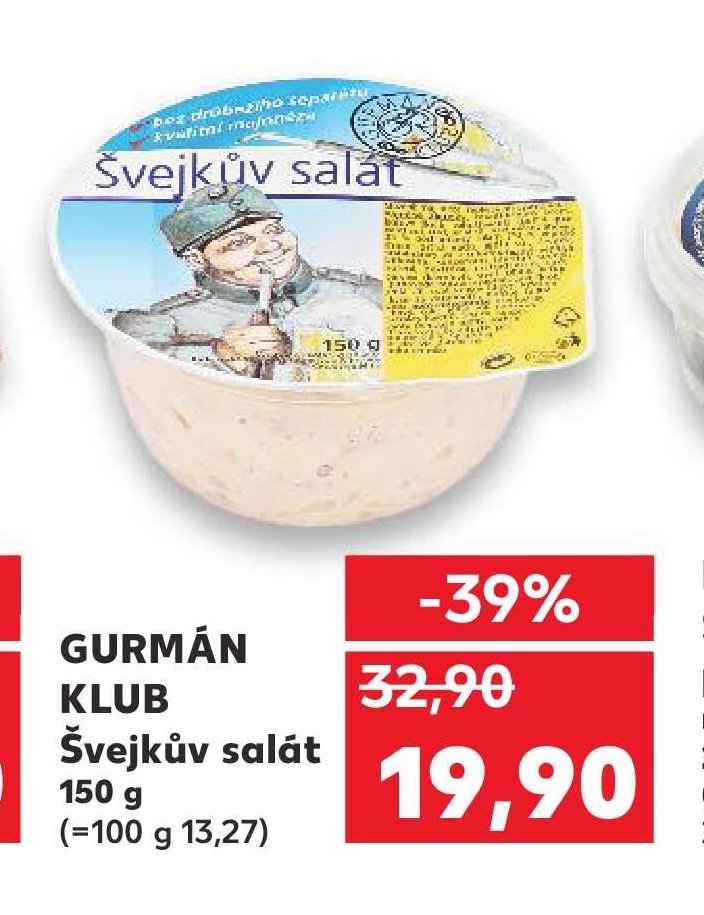 GURMÁN KLUB Švejkův salát 150 g