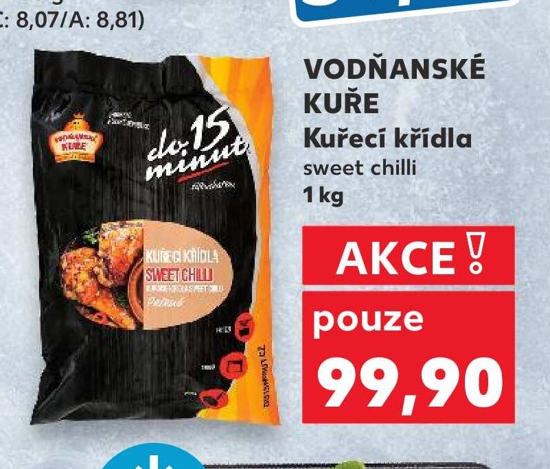 VODŇANSKÉ KUŘE Kuřecí křídla