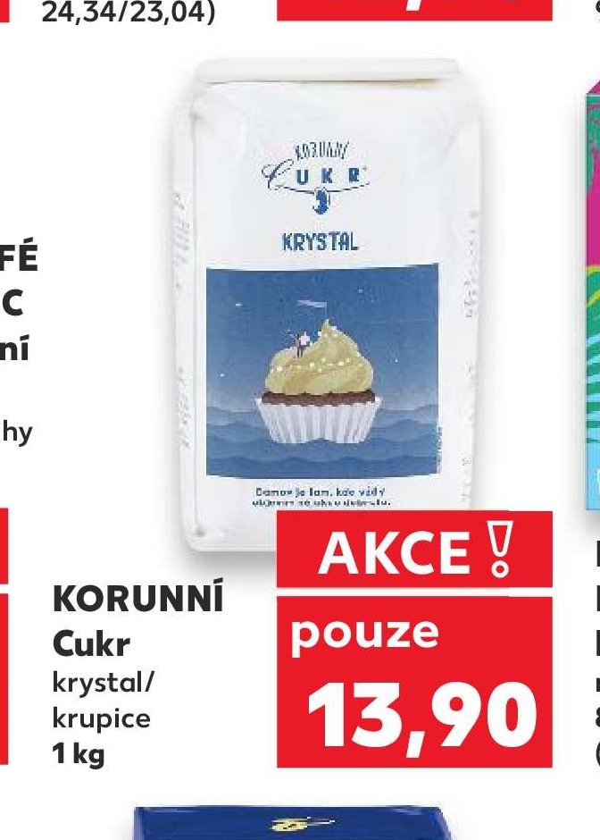 KORUNNÍ Cukr krystal/krupice