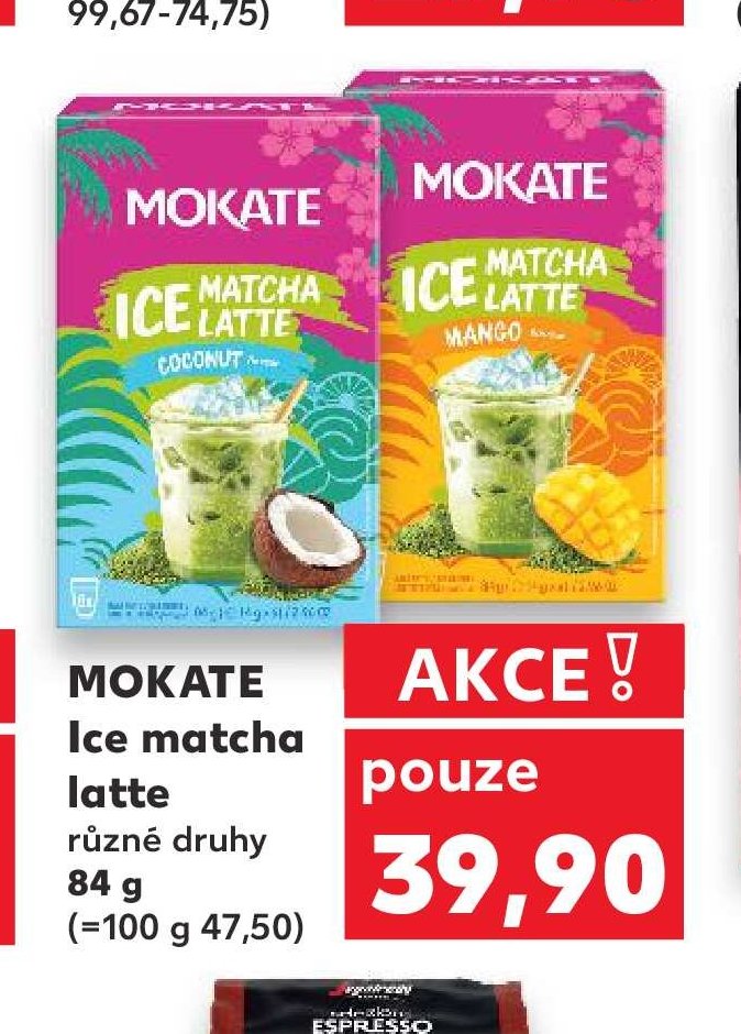 MOKATE Ice matcha latte