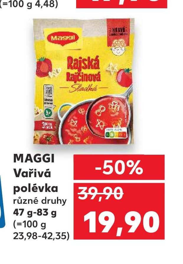 MAGGI Vařivá polévka 47 g-83 g