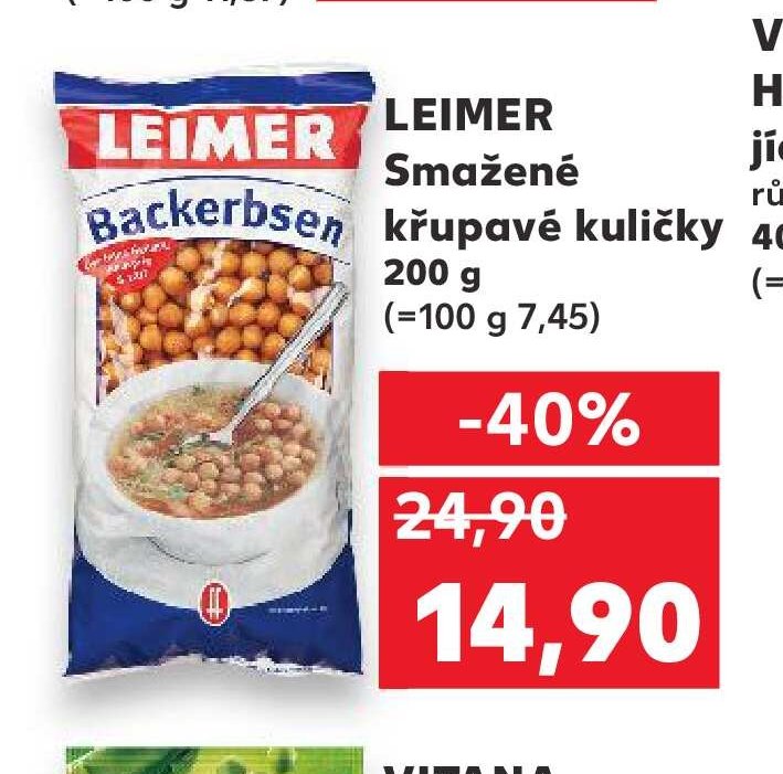 LEIMER Smažené křupavé kuličky 200 g