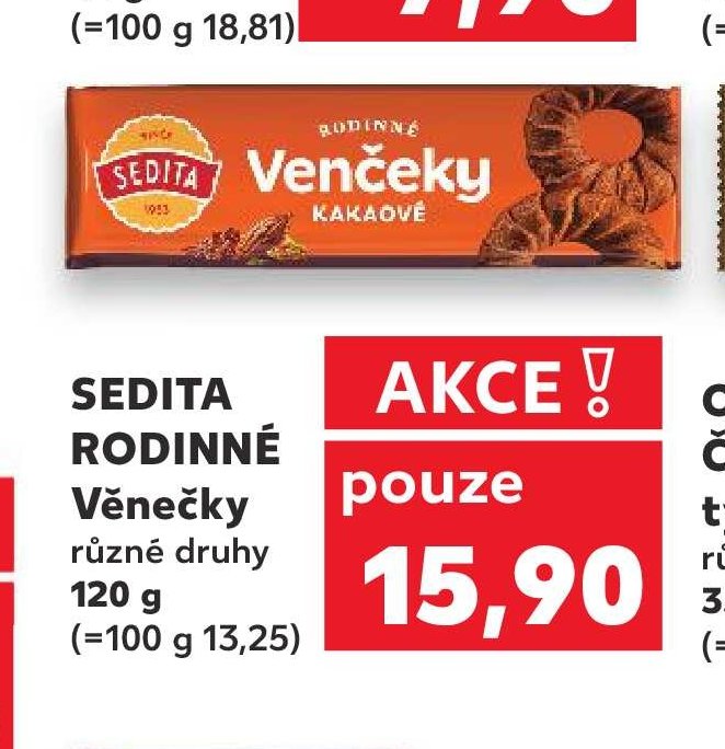 SEDITA RODINNÉ Věnečky