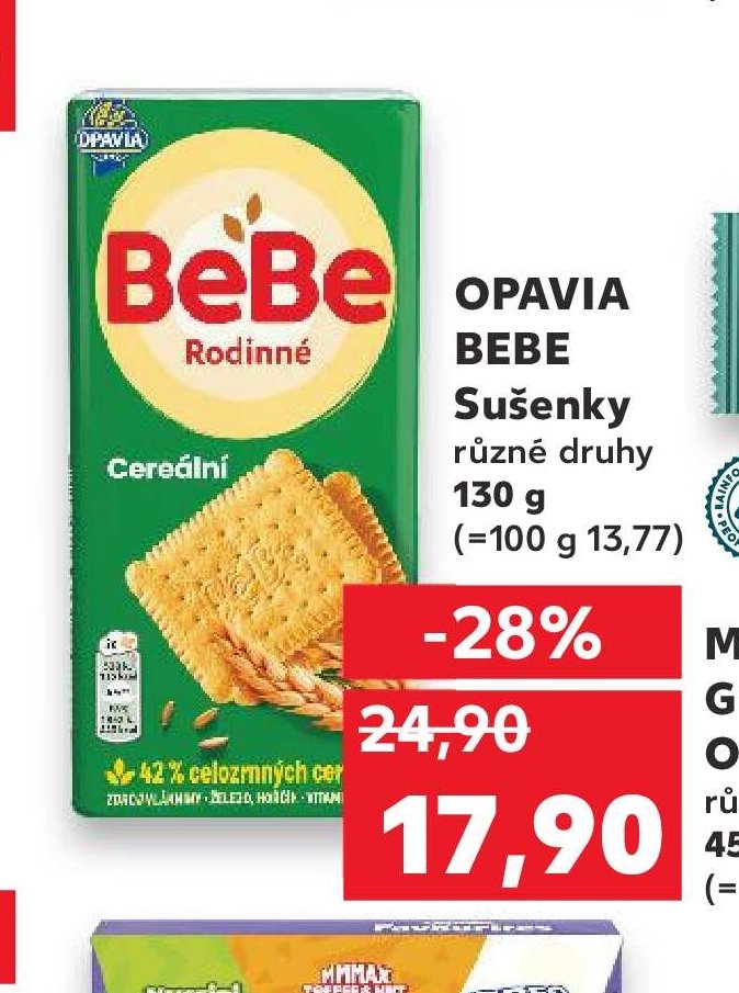 OPAVIA BEBE Sušenky