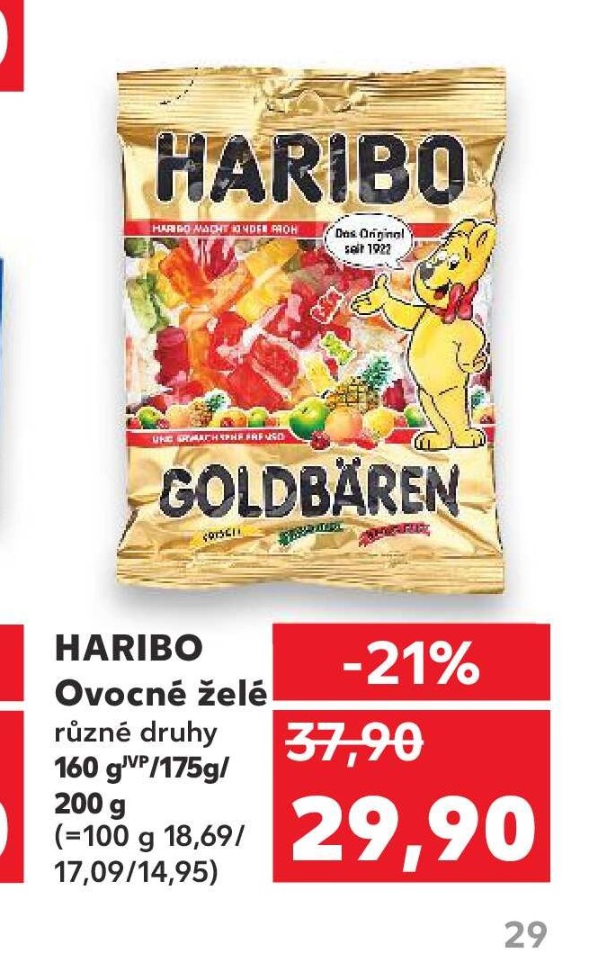 HARIBO Ovocné želé