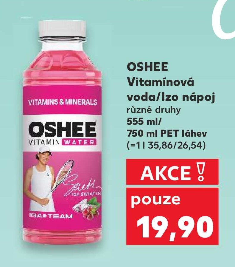 OSHEE Vitamínová voda/Izo nápoj