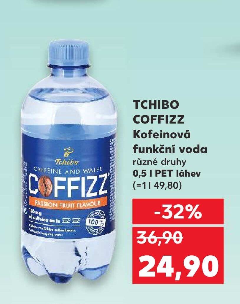 TCHIBO COFFIZZ Kofeinová funkční voda