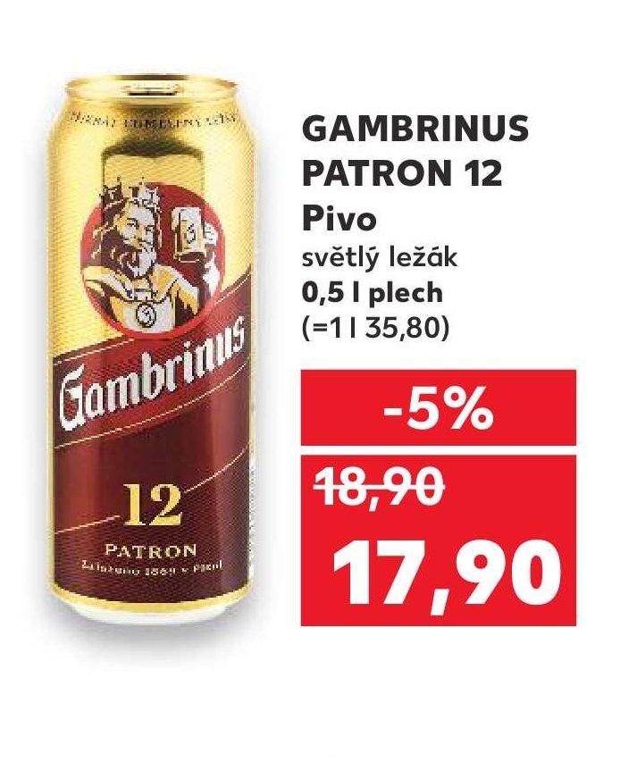 Gambrinus Patron 12