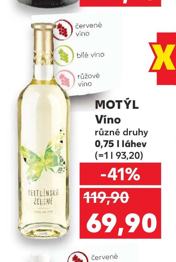 MOTÝL Víno