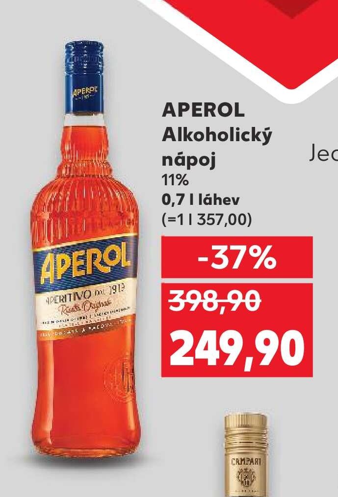 APEROL Alkoholický nápoj
