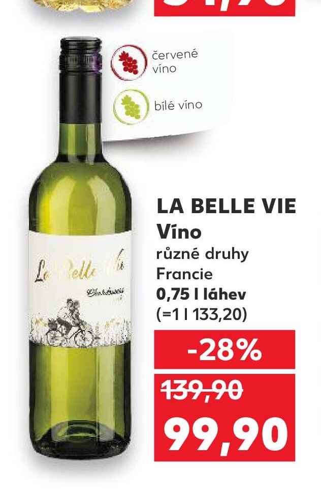LA BELLE VIE Víno