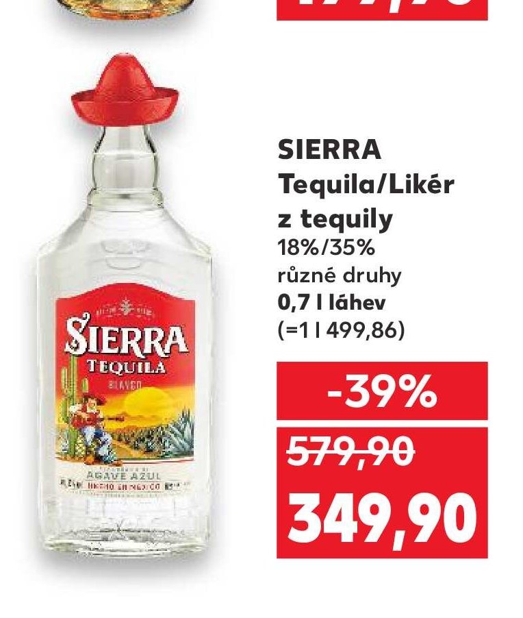 SIERRA Tequila/Likér z tequily