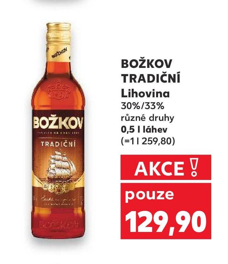 BOŽKOV TRADIČNÍ Lihovina