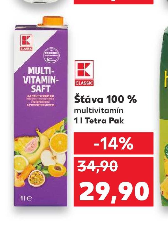 MULTI-VITAMIN SAFT Šťáva 100 %