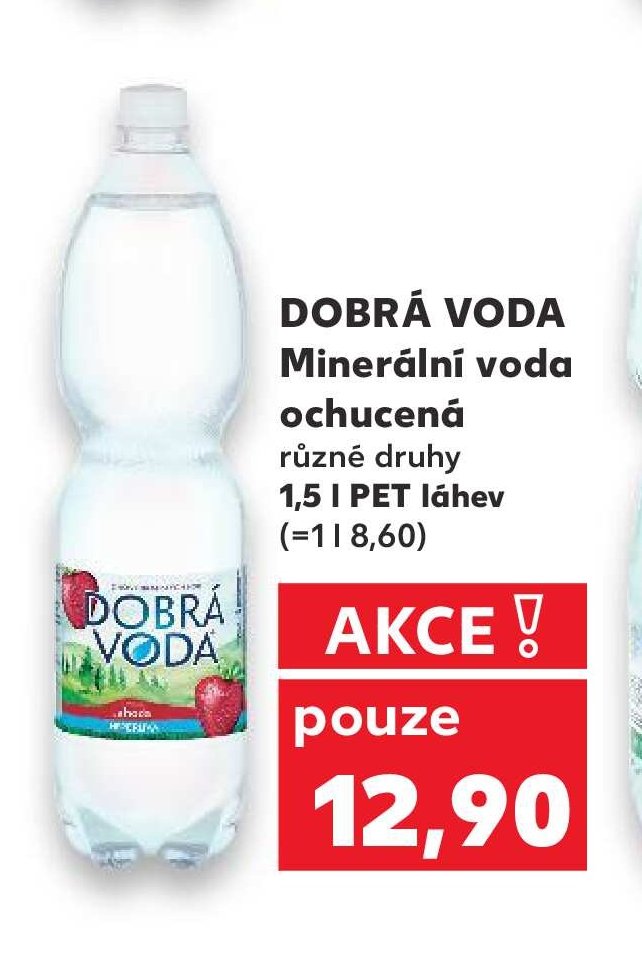 DOBRÁ VODA Minerální voda ochucená