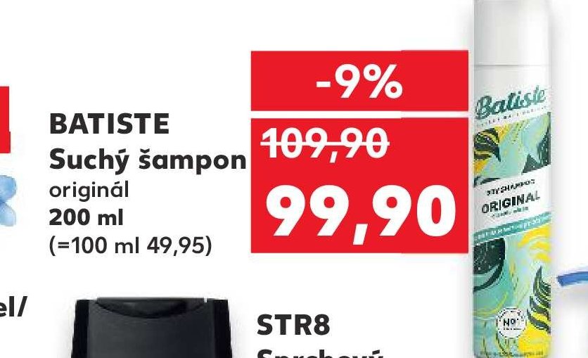 BATISTE Suchý šampon